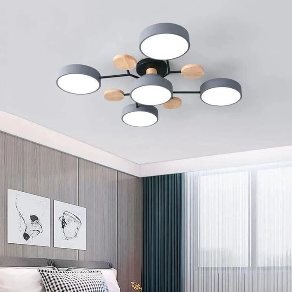 Stylish LED Ceiling Light Fixtures Bright White