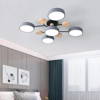 Stylish LED Ceiling Light Fixtures Bright White