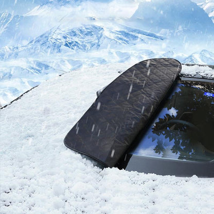 Winter Car Snow Shield with Mirror Guard