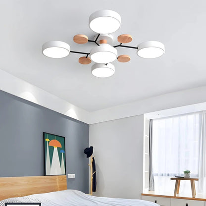 Stylish LED Ceiling Light Fixtures Bright White