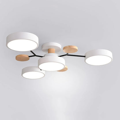 Stylish LED Ceiling Light Fixtures Bright White