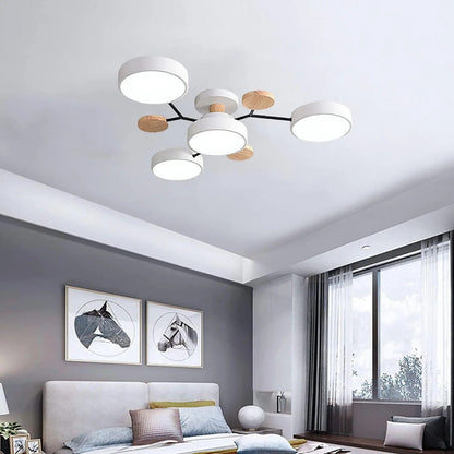 Stylish LED Ceiling Light Fixtures Bright White