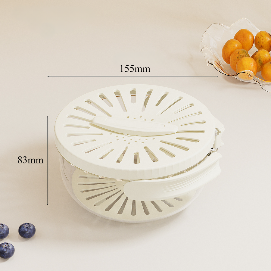 Collapsible Laundry Basket with Swivel Top Lid