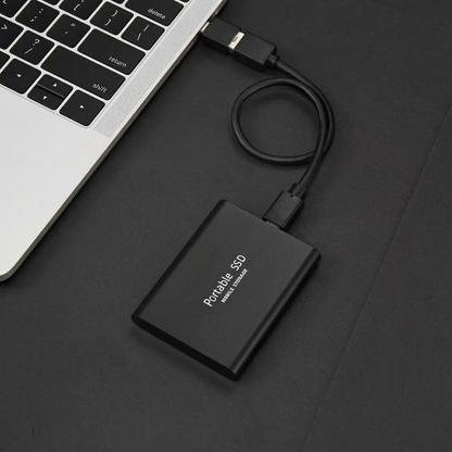 Fast 100GB USB-C Portable Solid State Drive - Halri