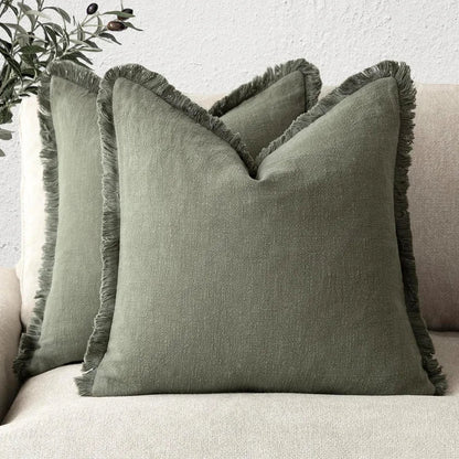 Soft Cotton Pillow Covers - Simple 45x45 cm Home Decor - Halri