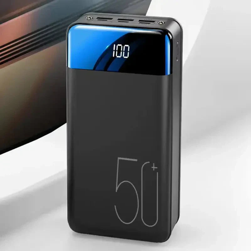 High Capacity 50000mAh Portable Power Bank Charger - Halri