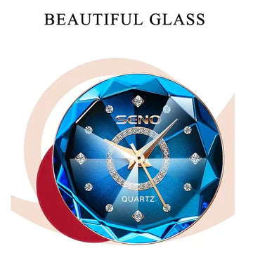 Ladies' Sparkling Silver Tone Wrist Watch