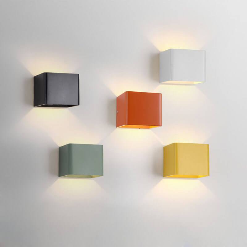 Colorful Metal Mini LED Wall Lamp - Halri