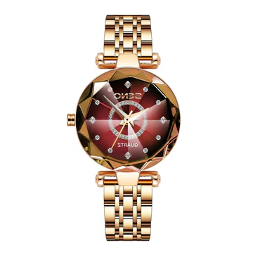 Ladies' Sparkling Silver Tone Wrist Watch