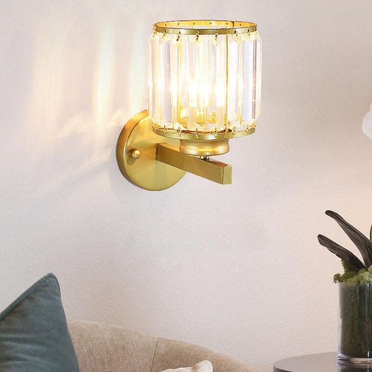 Elegant Crystal LED Wall Light for Home Decor