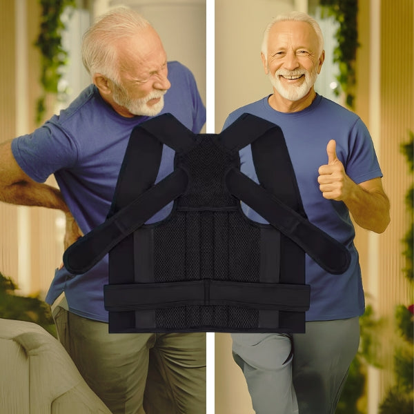 Comfortable Back Support Brace for Men - Halri