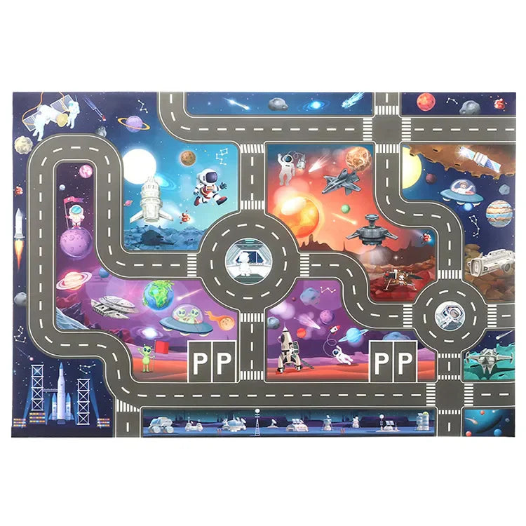 Colorful Road Playmat for Children