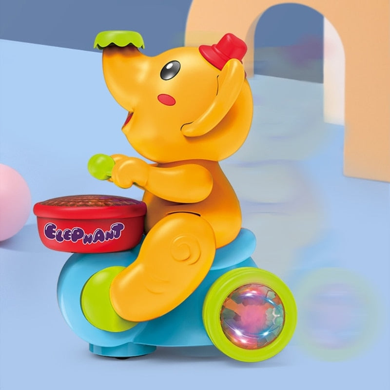 Fun Musical Drumming Toy Elephant