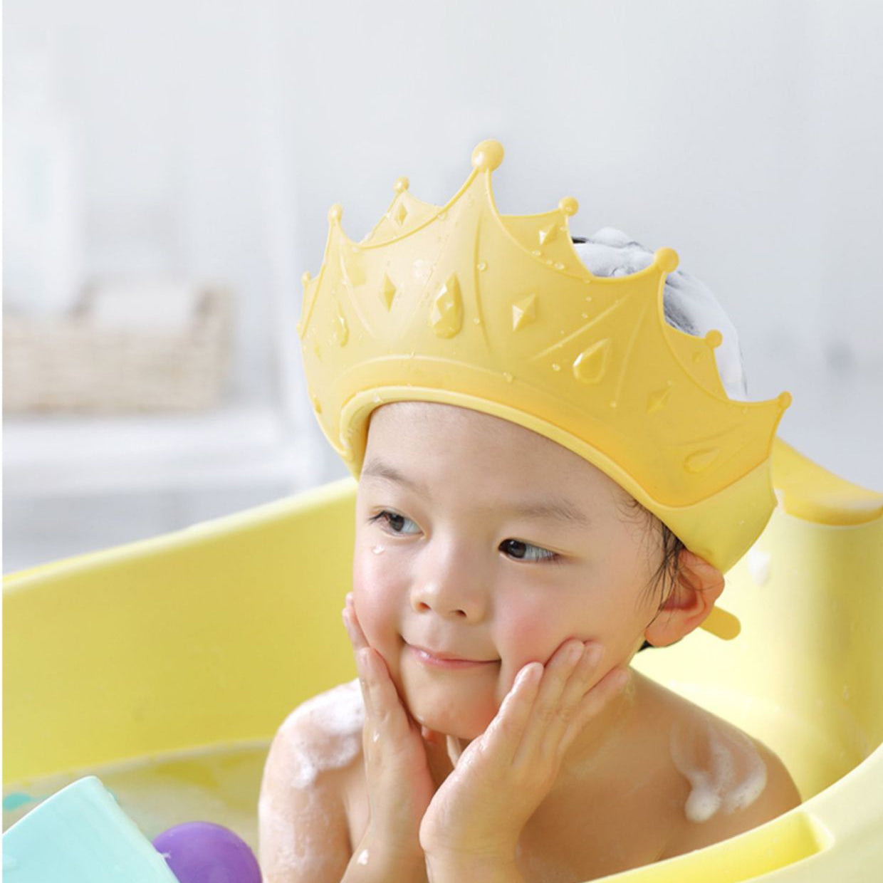 Kids Waterproof Shower Cap For Hair Protection - Halri