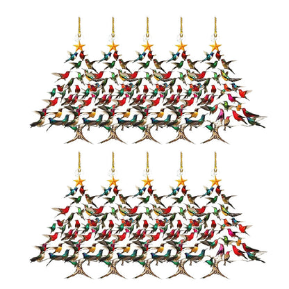 Colorful Bird Holiday Decor