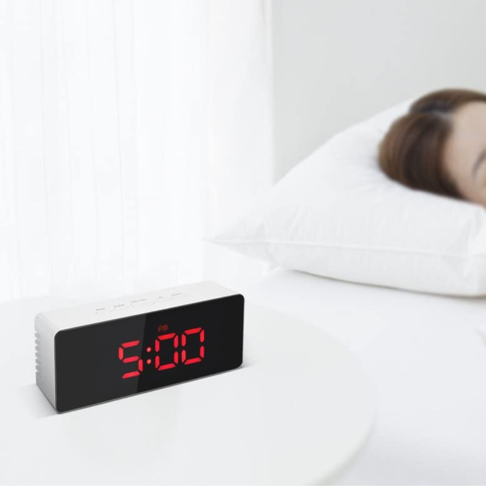 Sleek Modern LED Digital Desk Clock