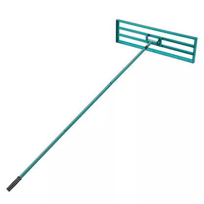 Extra Wide Garden Rake Yard Soil Leveler