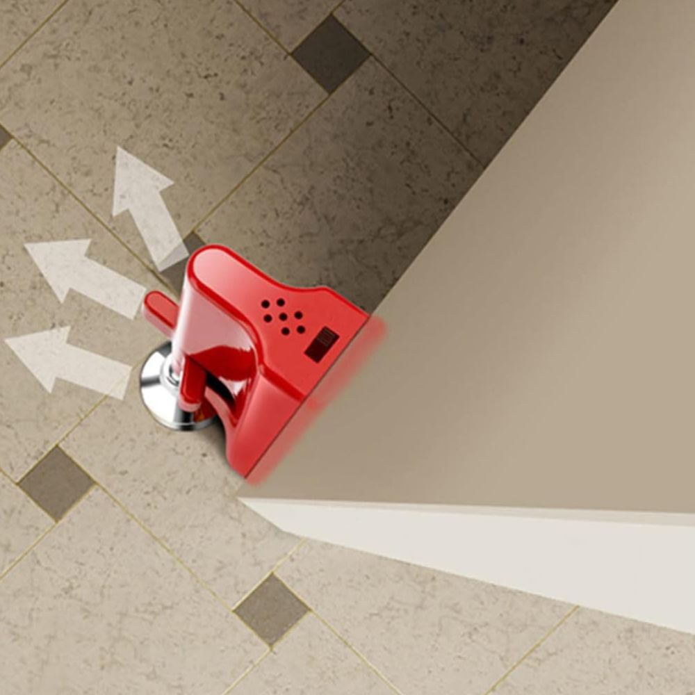 Secure Home Alarm Door Wedge Stopper