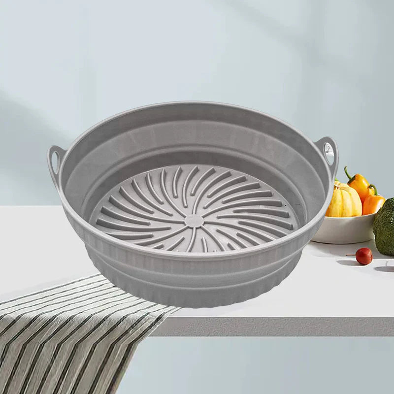 Non-Stick Air Fryer Grill Silicone Pan