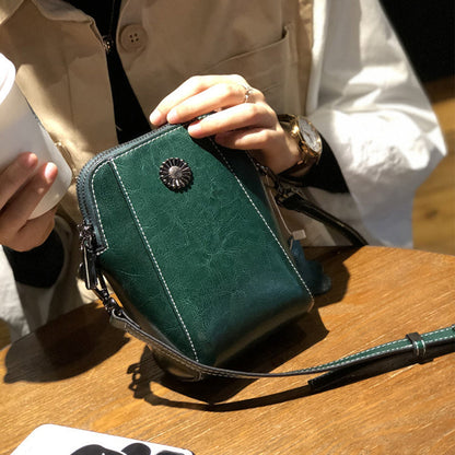 Women's Genuine Leather Phone Pouch