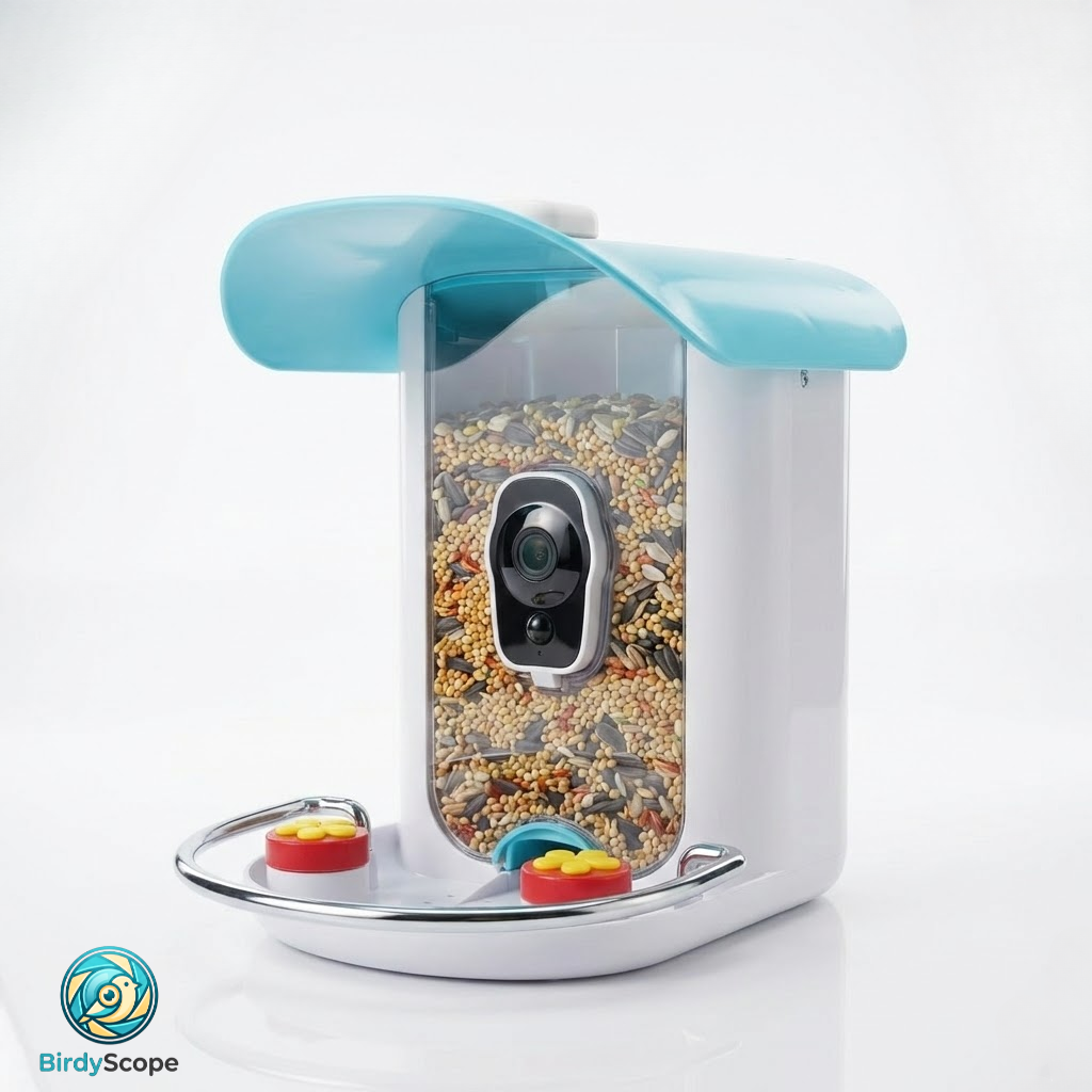 Wireless Smart Bird Feeder Camera Kit