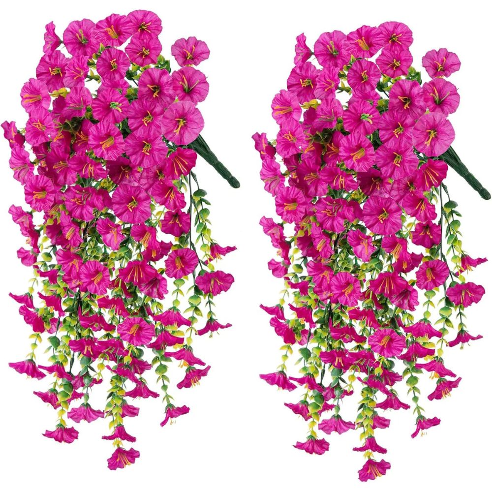 Durable Outdoor Morning Glory Floral Hanging Decoration