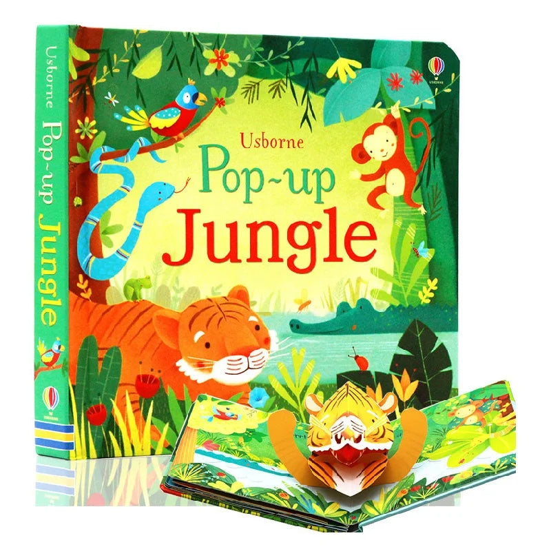 Colorful 3D Pop Up Story Book for Kids