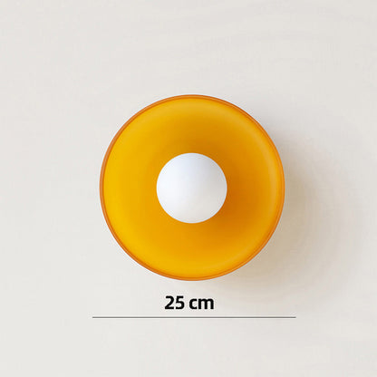 Sleek Circular LED Ceiling Lamp