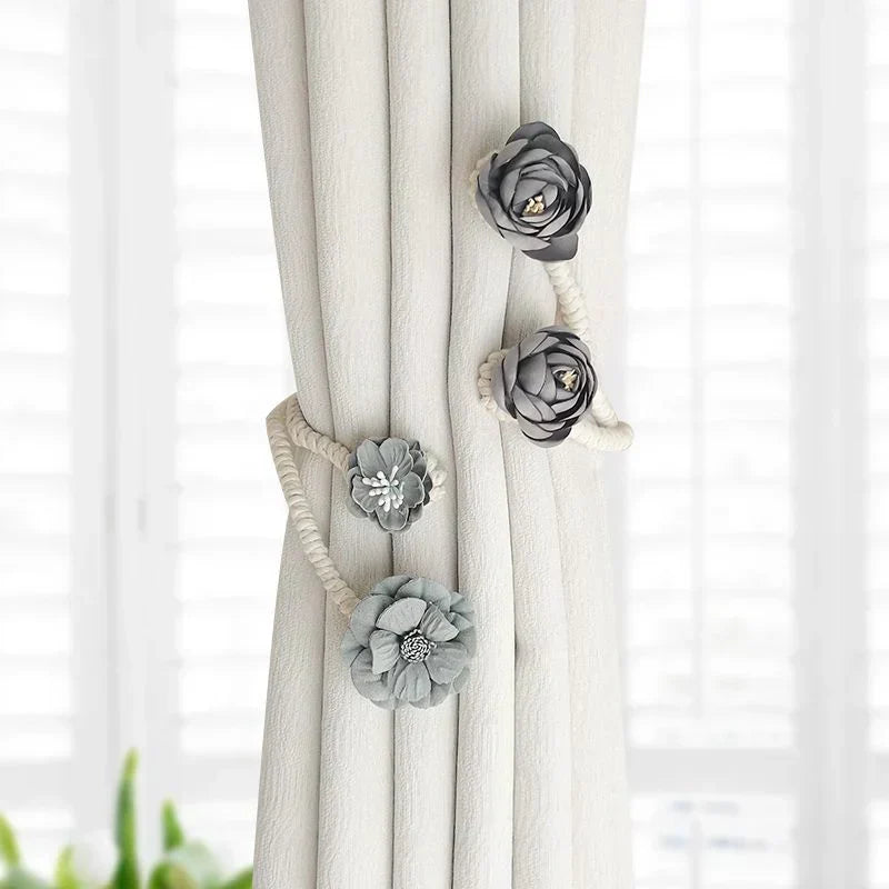 Rustic Rope Curtain Tie Back
