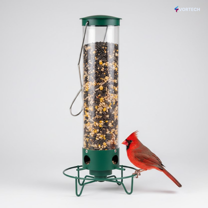 Squirrel Proof Bird Feeder with Weight Activated Protection