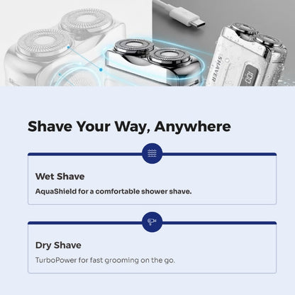 Portable Rechargeable Travel Shaver