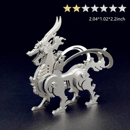 Challenging 3D Metal Brain Teaser