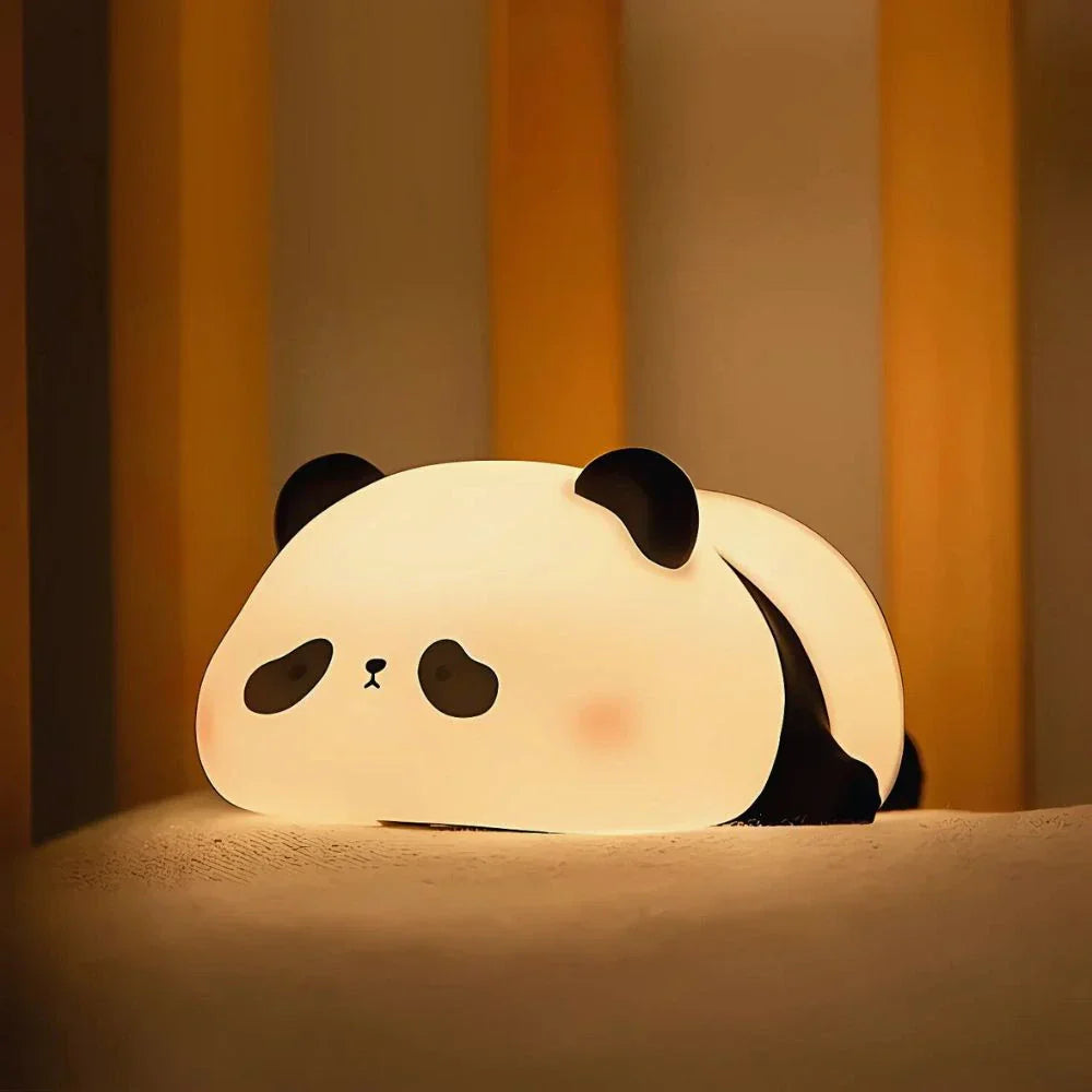 Fun Kids Nightlight - Colorful Silicone Lamp with Rechargeable Battery