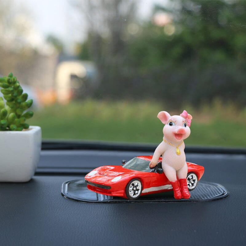Adorable Pig Figurine Decoration
