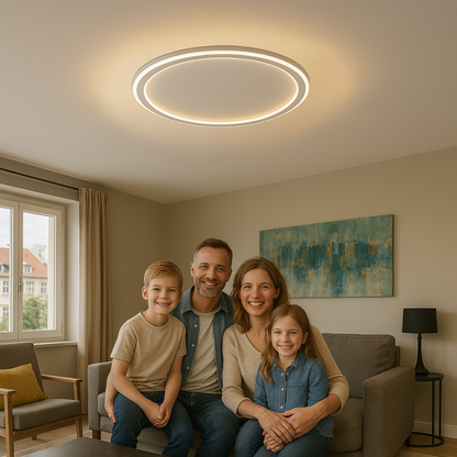 Bright Modern Scandinavian Ceiling Lamp