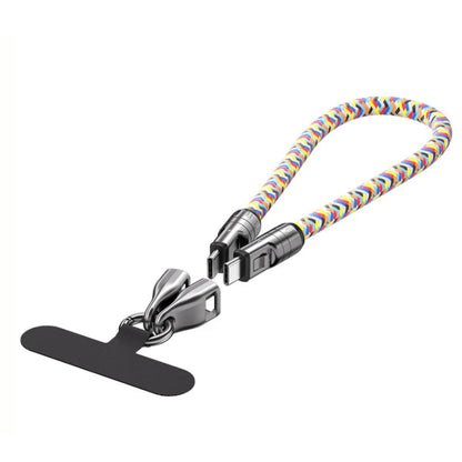 Dual USB Fast Charging Phone Lanyard Cable