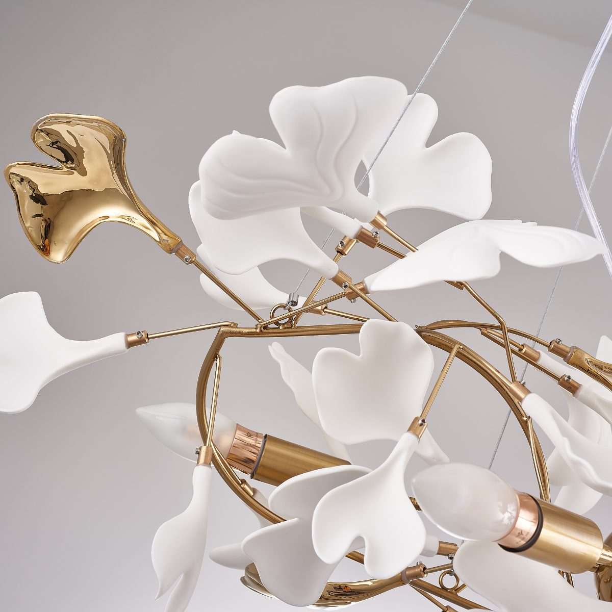 Beautiful Ginkgo Drop Necklace