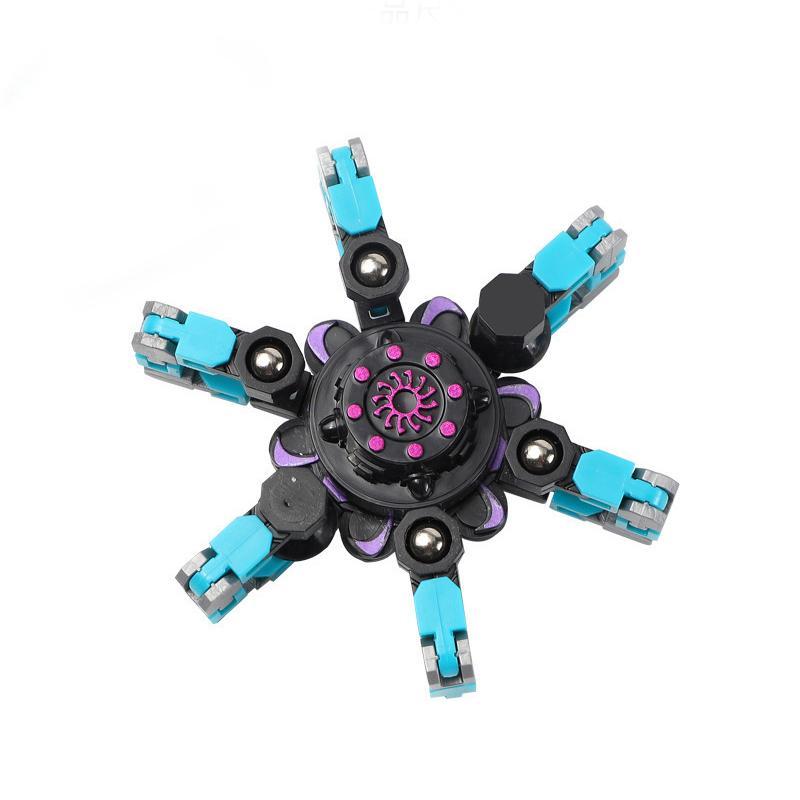 Colorful Metal Spinning Top Toy