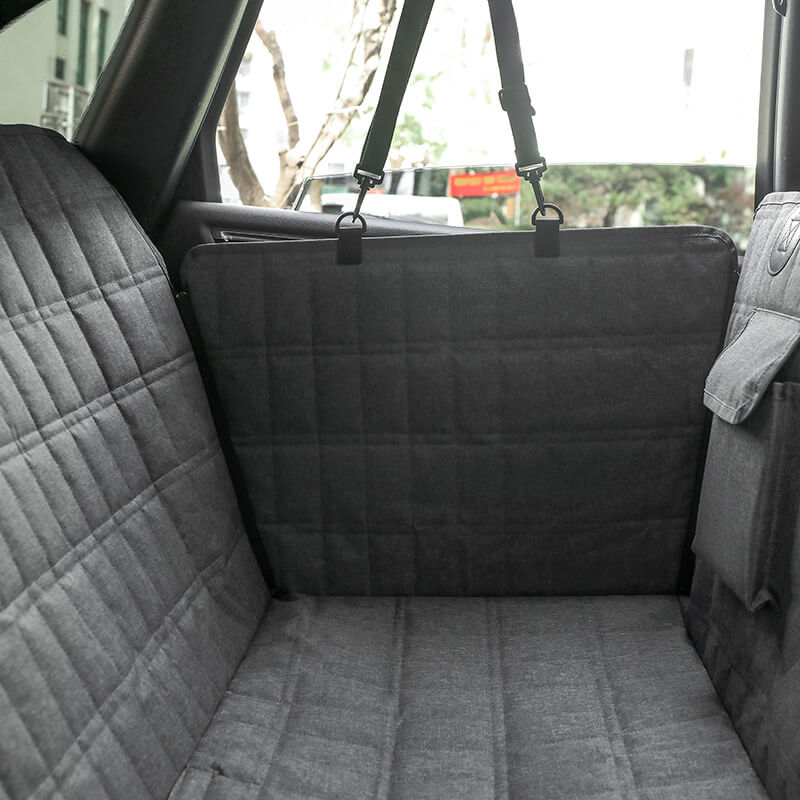 Durable Pet Car Seat Protector with Mesh Vent