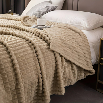 Plush Fleece Throw Blanket