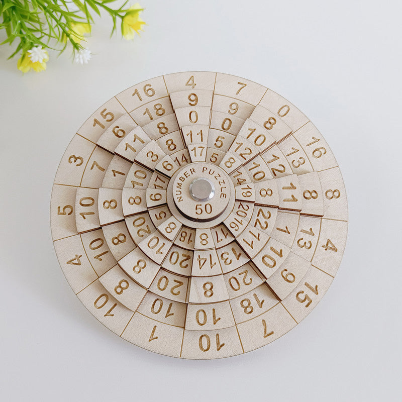 Challenging Wooden Brain Teaser Puzzle Toy