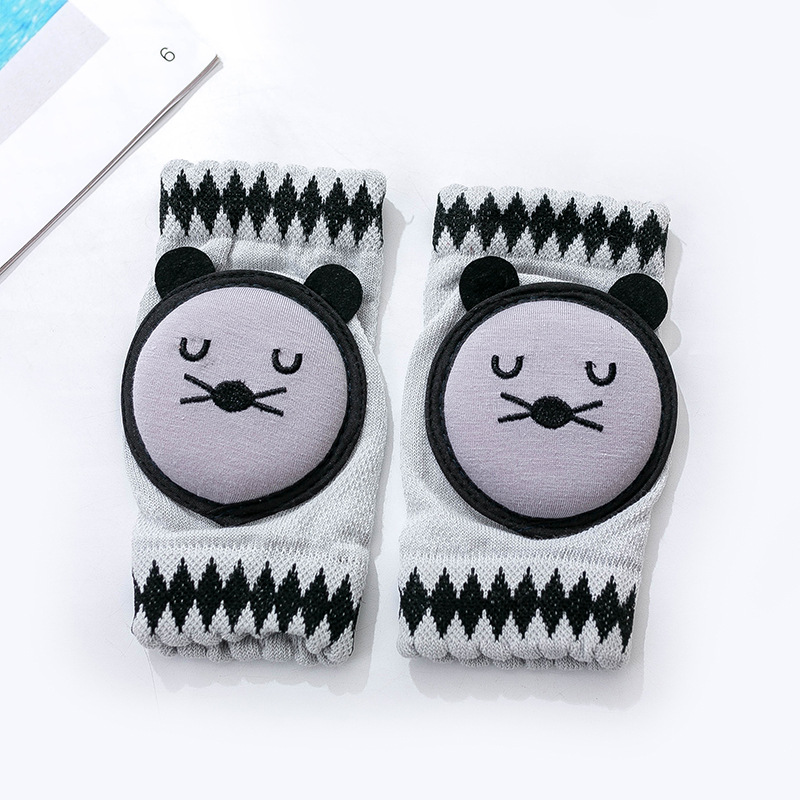 Soft Baby Knee Pads for Crawling with Grip Protection