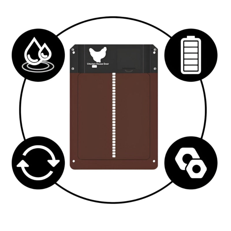 Easy Auto Chicken Coop Door Opener with Timer