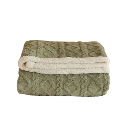 Cozy Soft Wool Blanket for Winter Warmth - Halri