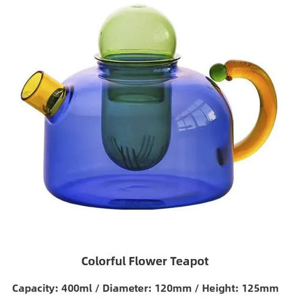 Classic Ceramic Teapot and Cup Set