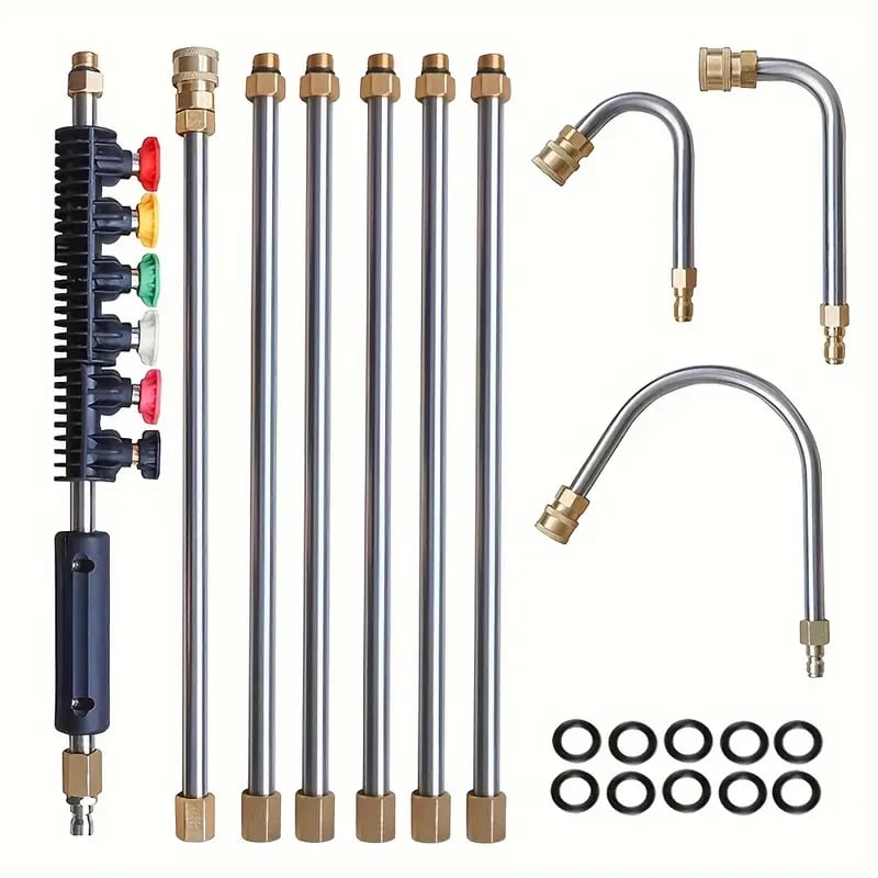 Heavy Duty 4000 PSI Power Washer Extension Wand Set