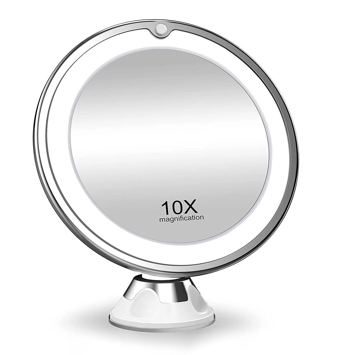Portable LED Vanity Mirror 10x Magnification - Halri
