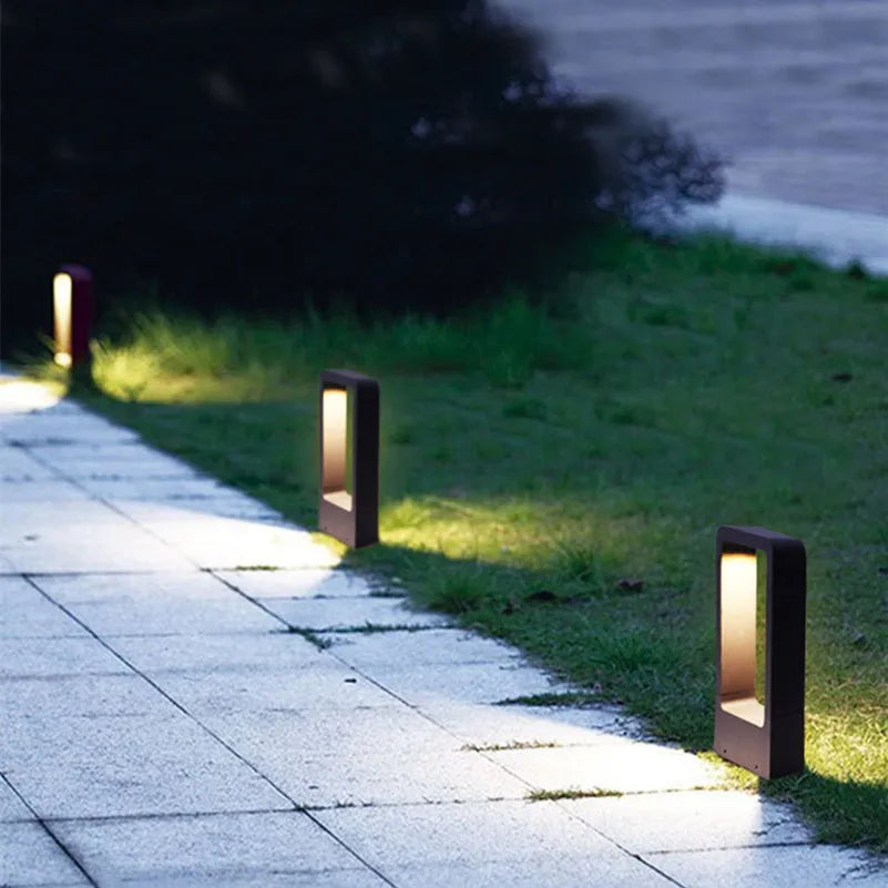 Outdoor Solar Powered Ground Lamp