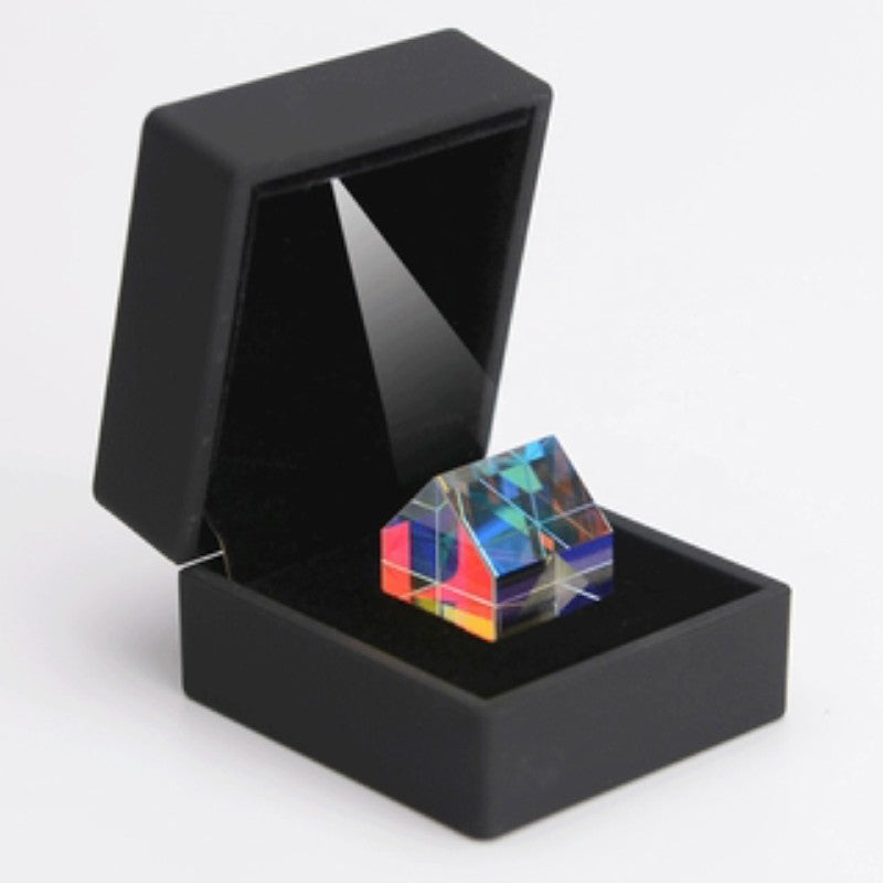Colorful LED Crystal Prism Kit in Gift Box