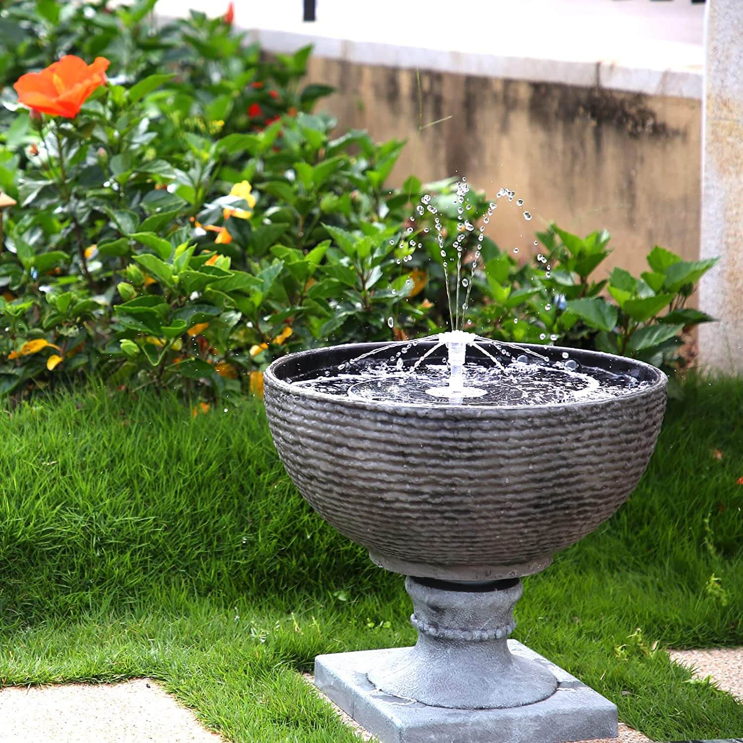 Outdoor Solar Powered Water Fountain - Halri